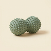 Sage-green spiked acupressure reset ball